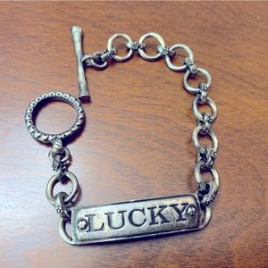 Lucky Brand Logo Vintage Bracelet